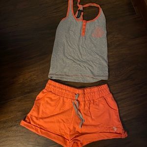 U.S Polo tank top and shorts set
